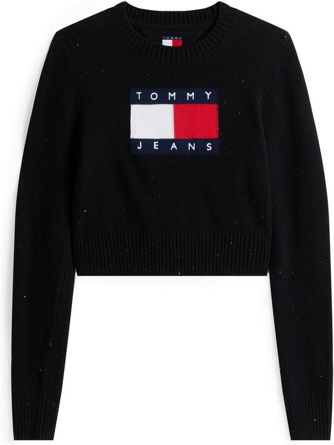 TOMMY JEANS Gebreide trui TJW SPARKLE FLAG SWEATER EXT - Foto 2