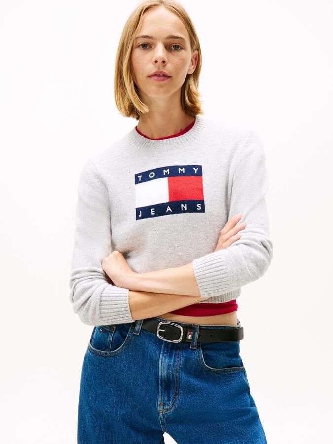 TOMMY JEANS Gebreide trui TJW SPARKLE FLAG SWEATER EXT - Foto 5