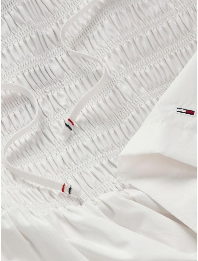 TOMMY JEANS Gesmokte jurk TJW RUCHE F&F POPLIN DRESS EXT - Foto 2