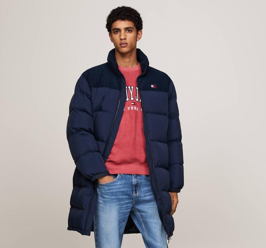 TOMMY JEANS Gewatteerde jas TJM CORD MIX ALASKA PARKA