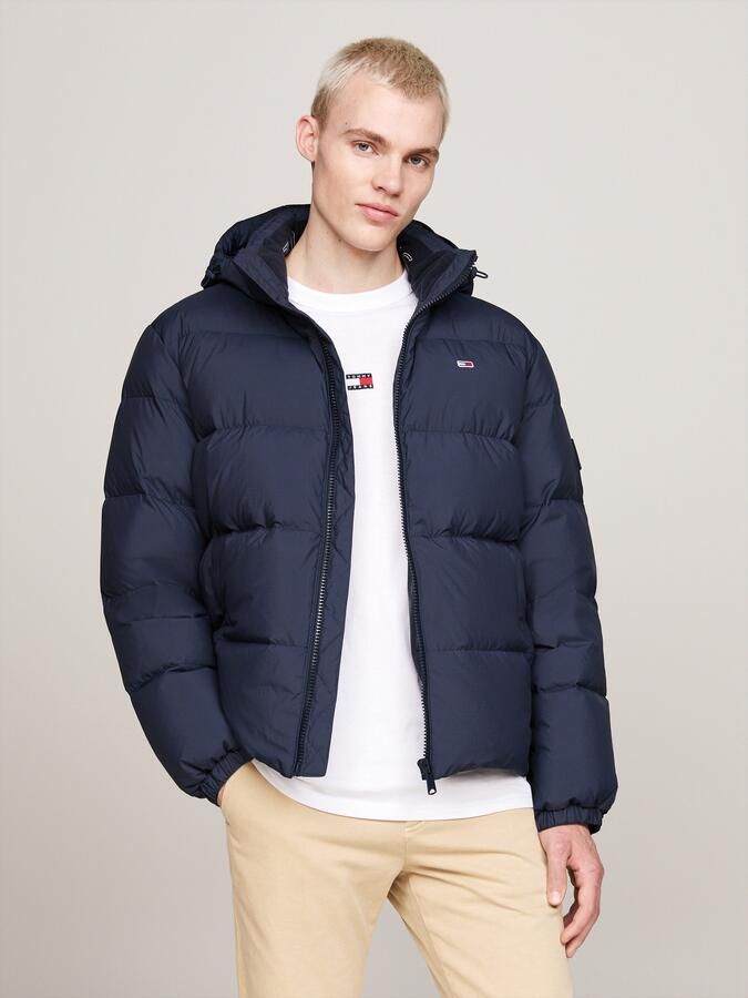TOMMY JEANS Gewatteerde jas TJM ESSENTIAL DOWN JACKET EXT Winterjas Outdoorjas Gevoerd 2 in 1 jas afneembare capuchon - Foto 8