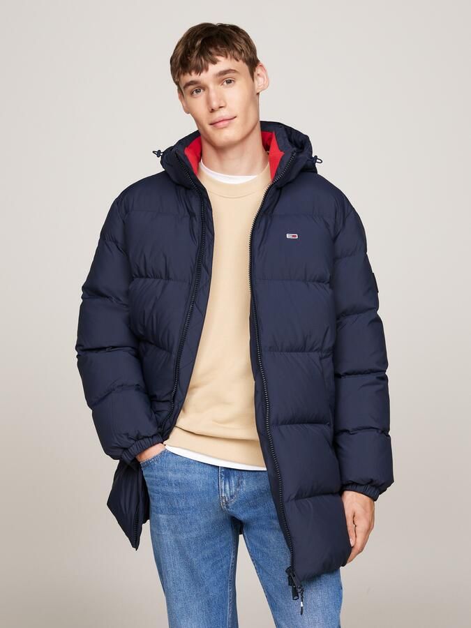 TOMMY JEANS Gewatteerde jas TJM ESSENTIAL DOWN PARKA Donzen jas overgangsjas met capuchon - Foto 13