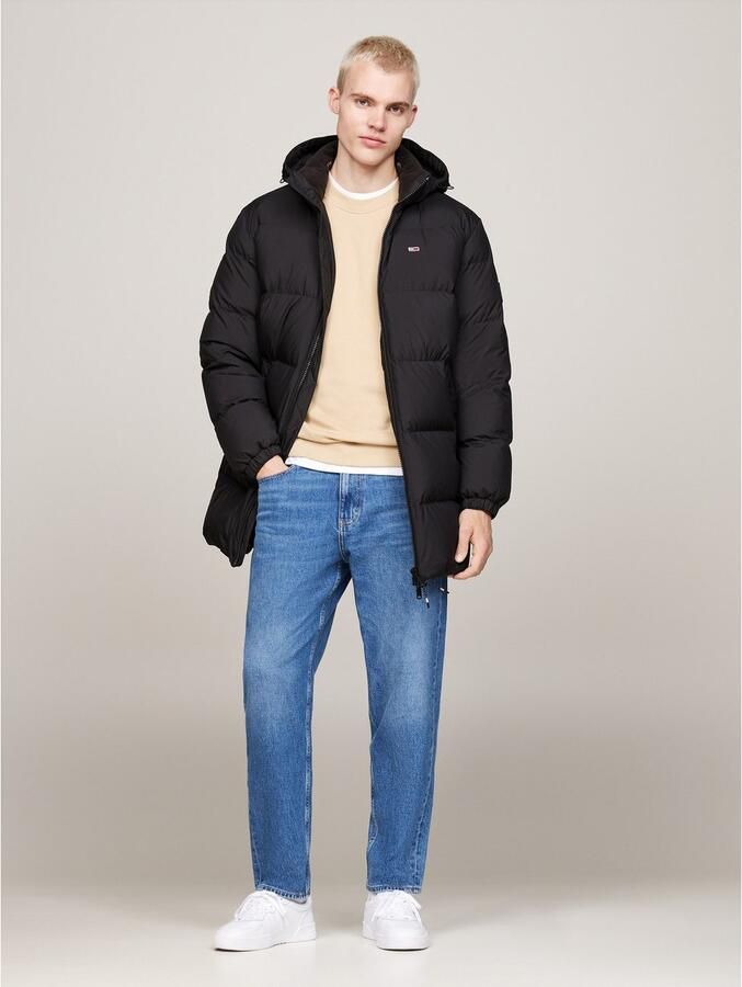 TOMMY JEANS Gewatteerde jas TJM ESSENTIAL DOWN PARKA Donzen jas overgangsjas met capuchon - Foto 3