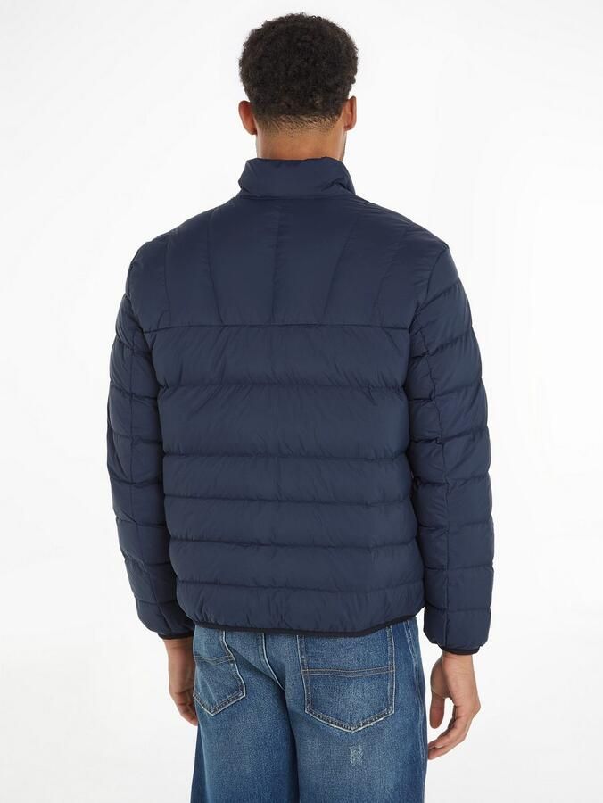 Tommy Hilfiger Blauwe Bedrukte Ritsjas Mannen Herfst Winter Blue Heren - Foto 5