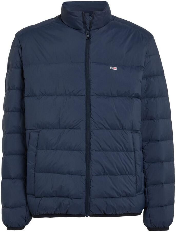 Tommy Hilfiger Blauwe Bedrukte Ritsjas Mannen Herfst Winter Blue Heren - Foto 2