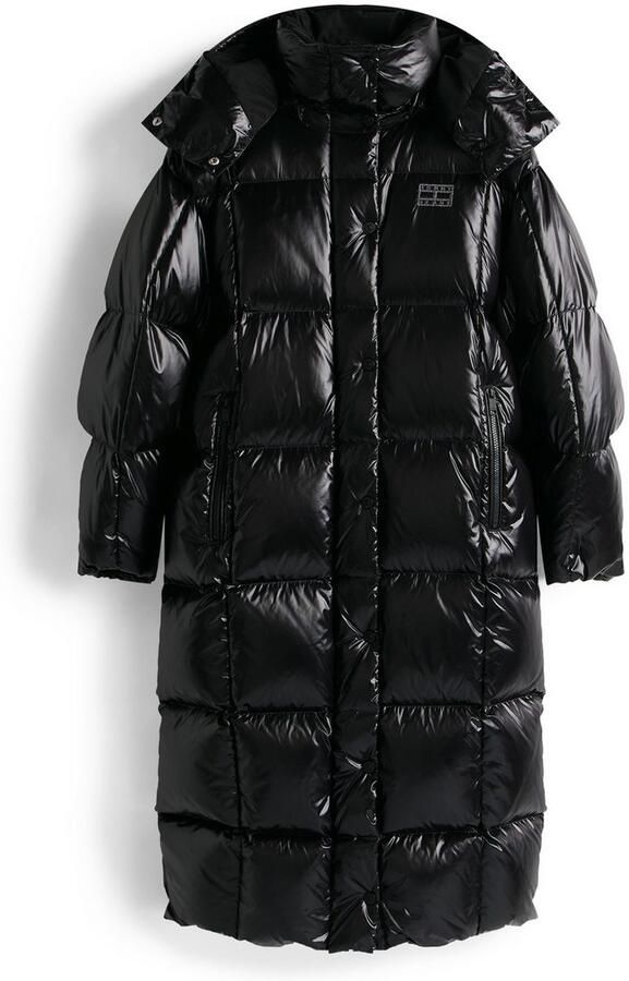 TOMMY JEANS Gewatteerde jas TJW ALASKA GRID SHNY OVS DWN PFR - Foto 4