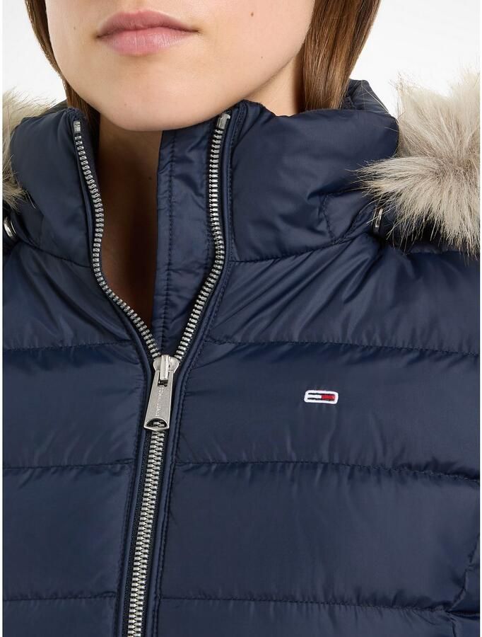 Tommy Jeans Curve Gewatteerde jas TJW BASIC HOODED DOWN JACKET EXT - Foto 3