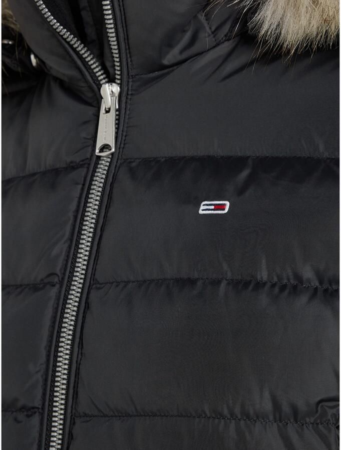 Tommy Jeans Curve Gewatteerde jas TJW BASIC HOODED DOWN JACKET EXT - Foto 4