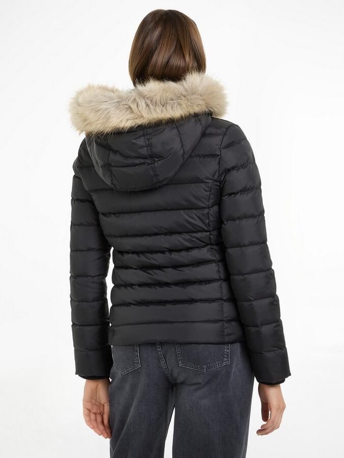 Tommy Jeans Curve Gewatteerde jas TJW BASIC HOODED DOWN JACKET EXT - Foto 8