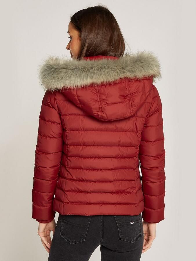 Tommy Jeans Curve Gewatteerde jas TJW BASIC HOODED DOWN JACKET EXT - Foto 5