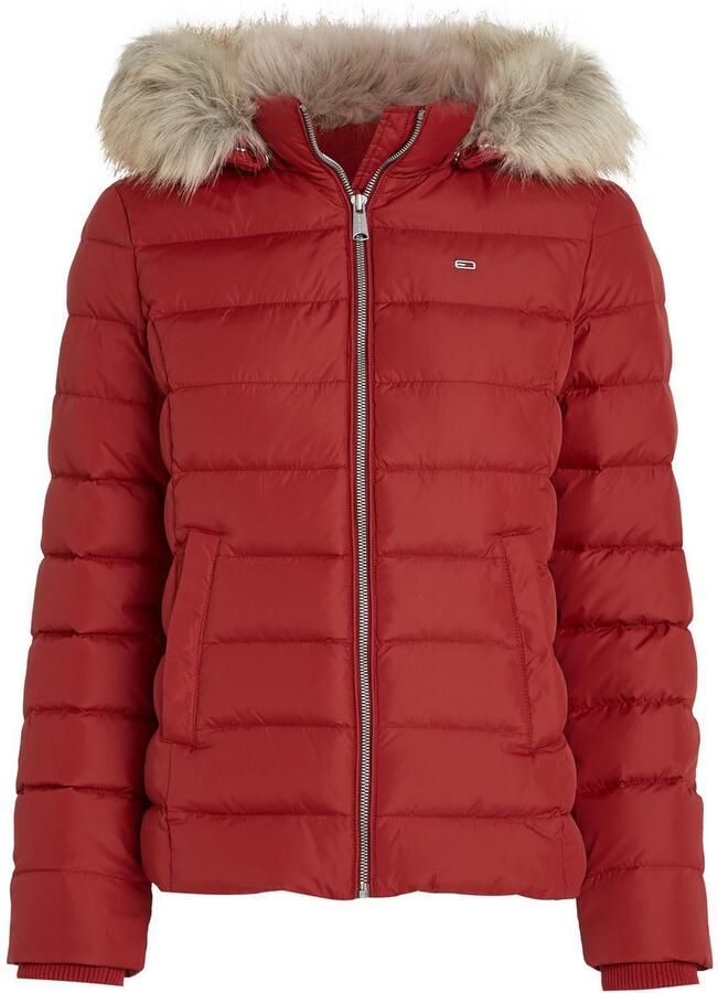 Tommy Jeans Curve Gewatteerde jas TJW BASIC HOODED DOWN JACKET EXT - Foto 3