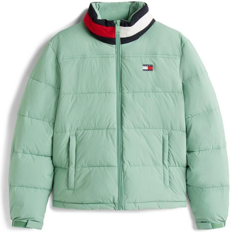TOMMY JEANS Gewatteerde jas TJW ESS PUFFER FLAG JACKET EXT