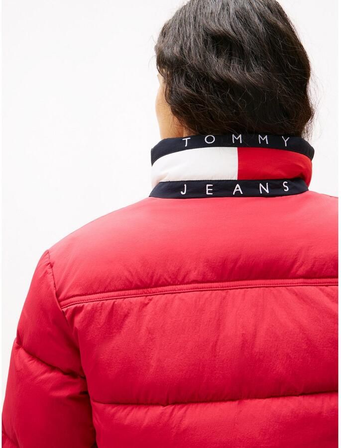 TOMMY JEANS Gewatteerde jas TJW ESS PUFFER FLAG JACKET EXT
