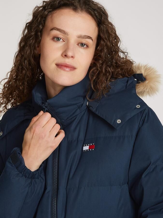TOMMY JEANS Gewatteerde jas TJW MIDI ALASKA FAUX FUR - Foto 4
