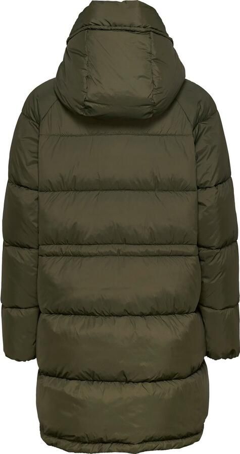 TOMMY JEANS Dames Jassen Tjw Midi Vail Puffer Groen - Foto 6