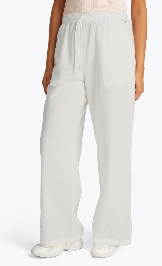 TOMMY JEANS Geweven broek TJW LINEN PANT met geborduurd logo - Foto 6