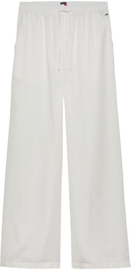 TOMMY JEANS Geweven broek TJW LINEN PANT met geborduurd logo - Foto 5