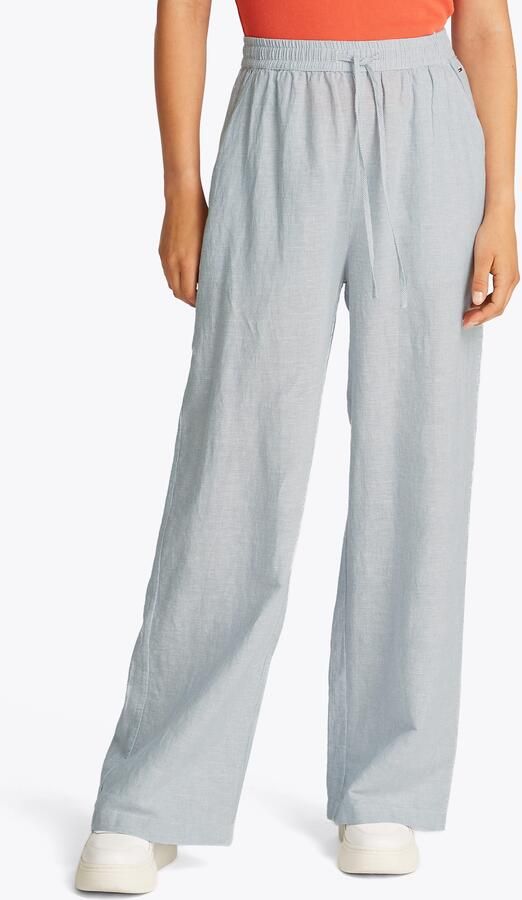 TOMMY JEANS Geweven broek TJW LINEN PANT met geborduurd logo - Foto 6