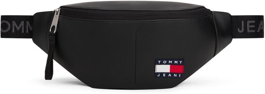 TOMMY JEANS Heuptas TJM ESS DAILY PU BUMBAG men crossoverbag minibag met vlaggen-embleem - Foto 5