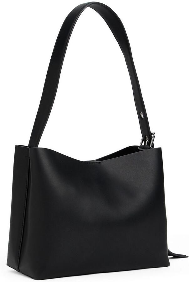 TOMMY JEANS Hobo-tas TJW COOL HOBO BAG dames schoudertas met logovlaggen-sierstuk - Foto 4