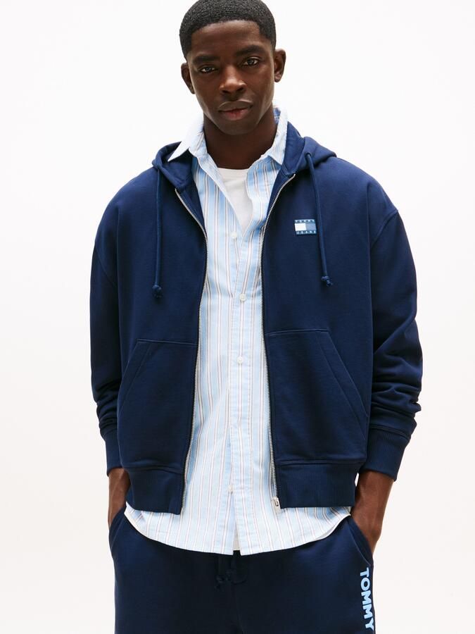 TOMMY JEANS Hoodie TJM CRP NEW CLASSICS ZIP THR - Foto 5