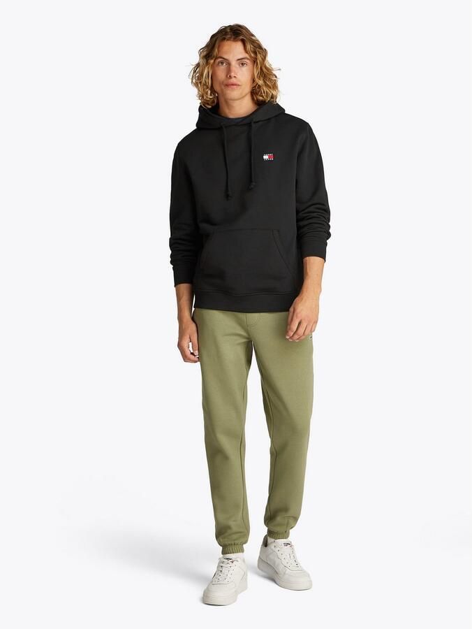 Tommy Jeans Eco-Vriendelijke Heren Capshirt Sweatshirt Black Heren - Foto 10