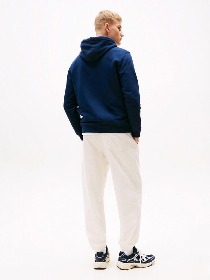 Tommy Jeans Sweater Reg Logo Badge Hoodie Dark Night Navy - Foto 7