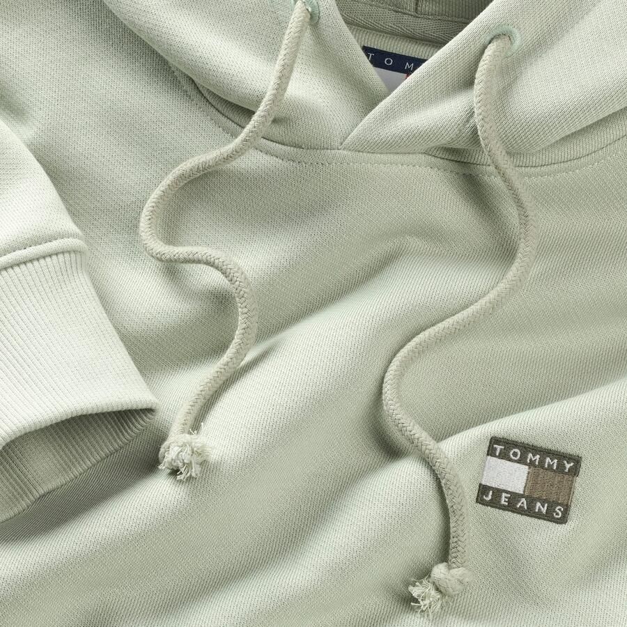 TOMMY JEANS Heren Truien & Vesten Tjm Reg Badge Hoodie Ext Mint - Foto 5