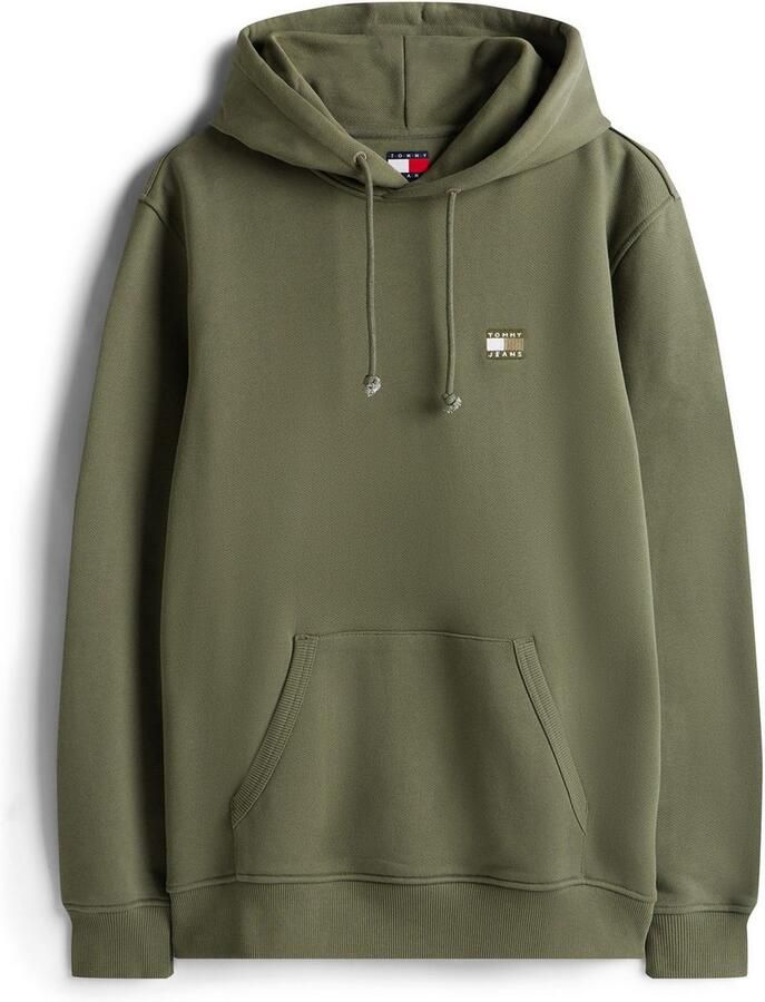Tommy Jeans Regular fit hoodie van puur katoen
