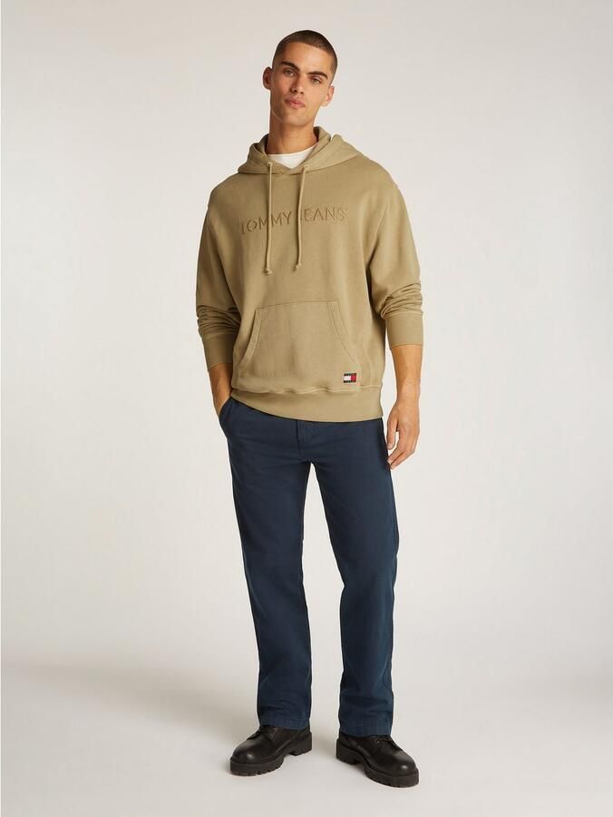 TOMMY JEANS Hoodie TJM RLX TJ LABEL HOODIE met groot logoborduursel - Foto 4