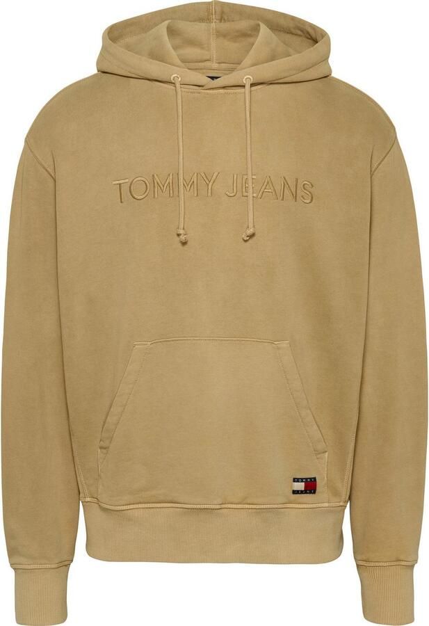 TOMMY JEANS Hoodie TJM RLX TJ LABEL HOODIE met groot logoborduursel - Foto 5
