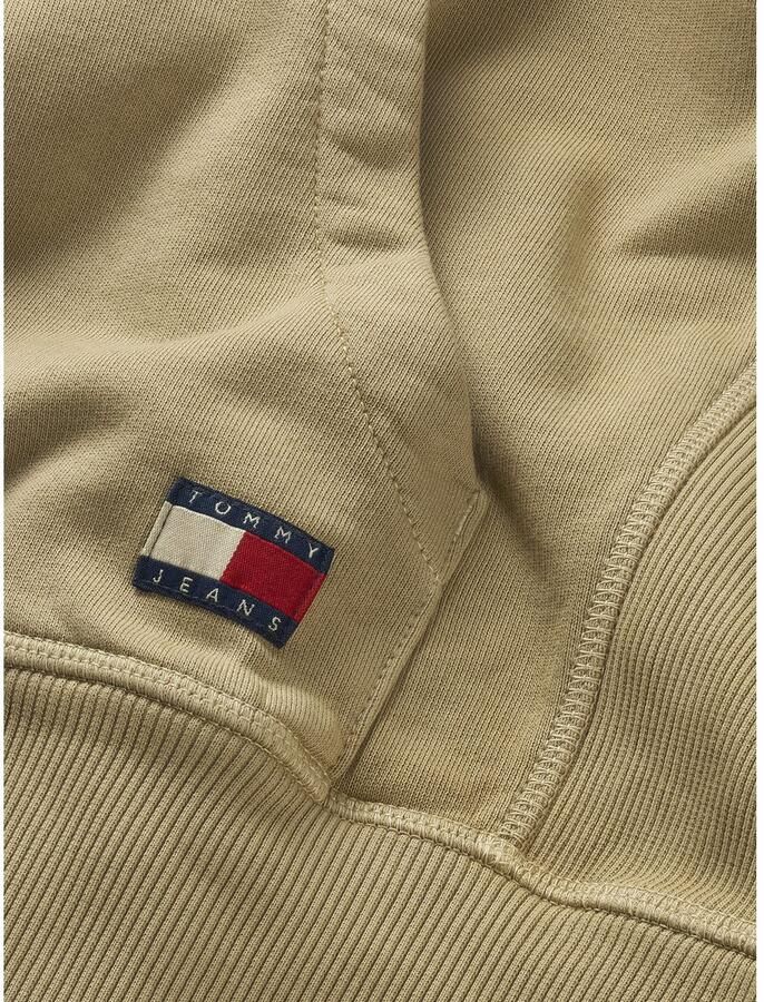 TOMMY JEANS Hoodie TJM RLX TJ LABEL HOODIE met groot logoborduursel