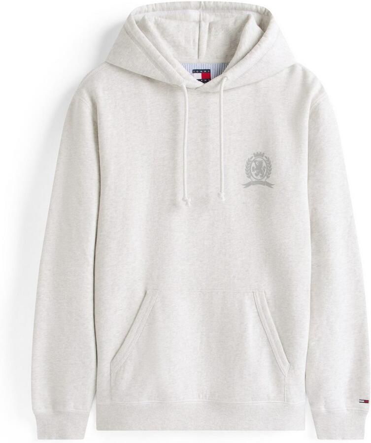 TOMMY JEANS Hoodie TJM WASHED CREST PLAY regular fit sweatshirt rugprint
