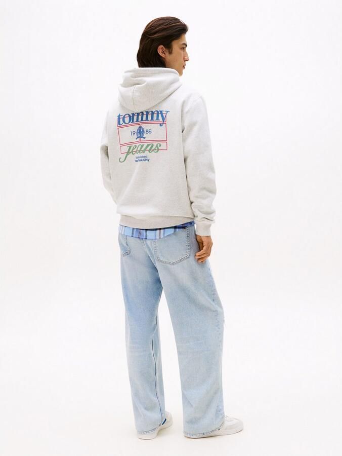 TOMMY JEANS Hoodie TJM WASHED CREST PLAY regular fit sweatshirt rugprint - Foto 3