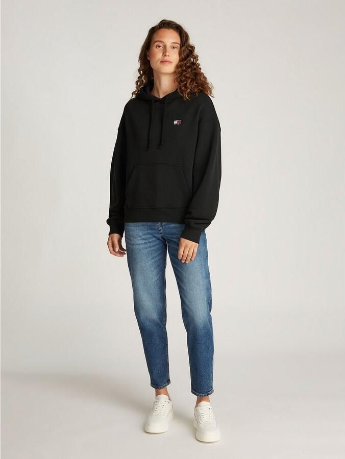 Tommy Jeans Curve Hoodie TJW BXY BADGE HOODIE EXT in grote maten capuchon badge - Foto 7