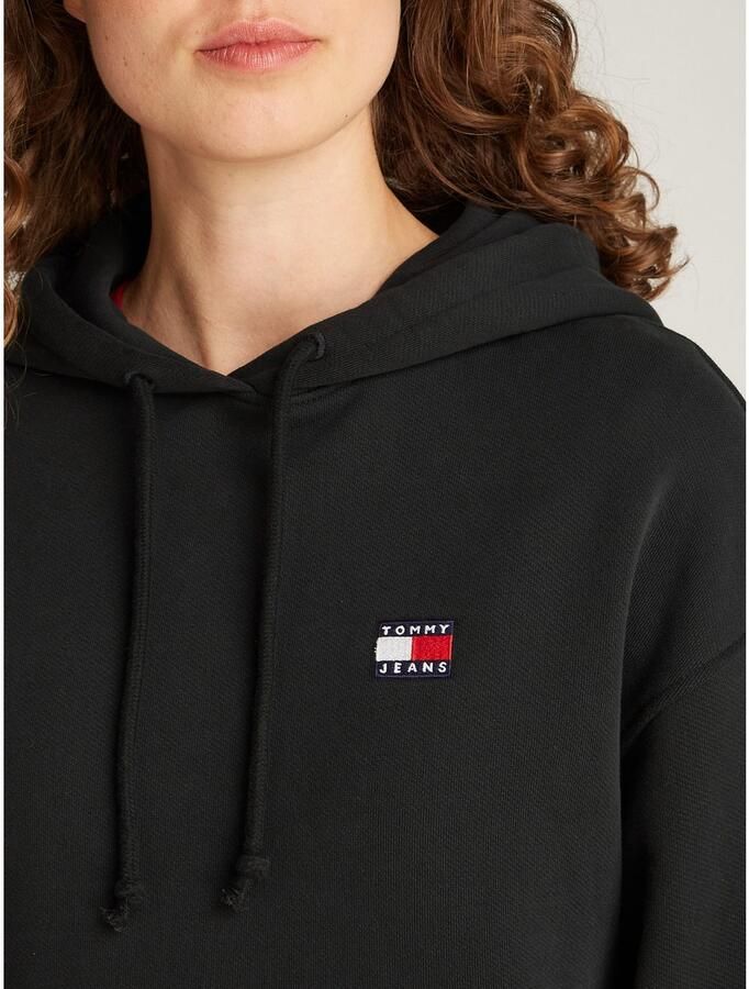 Tommy Jeans Curve Hoodie TJW BXY BADGE HOODIE EXT in grote maten capuchon badge - Foto 3