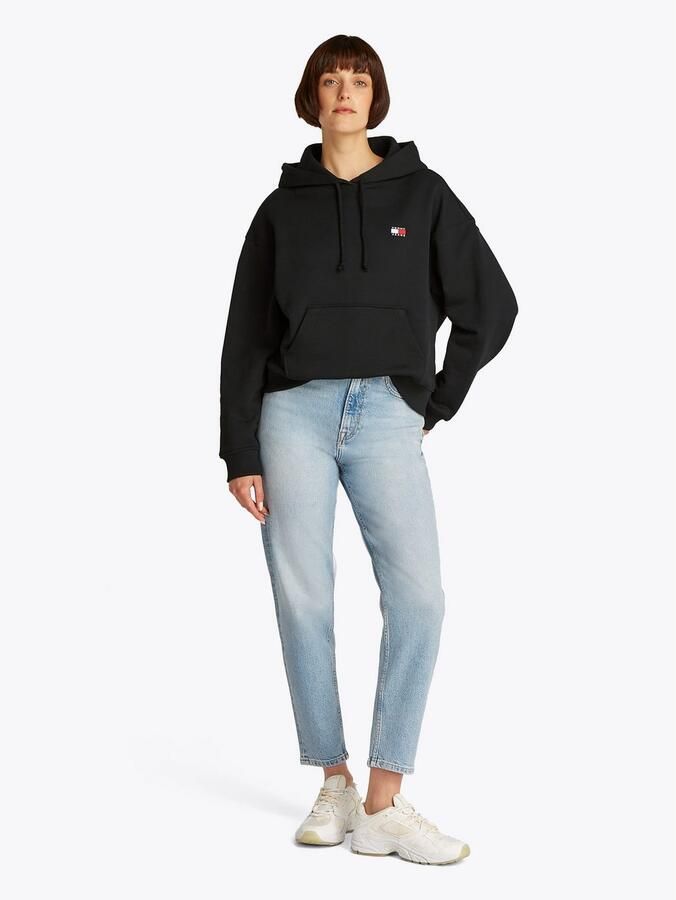 Tommy Jeans Curve Hoodie TJW BXY BADGE HOODIE EXT in grote maten capuchon badge - Foto 10