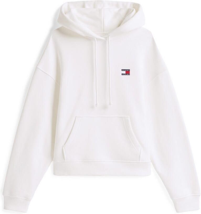 Tommy Jeans Witte Hoodie Sweatshirt Retro Stijl White Dames - Foto 10