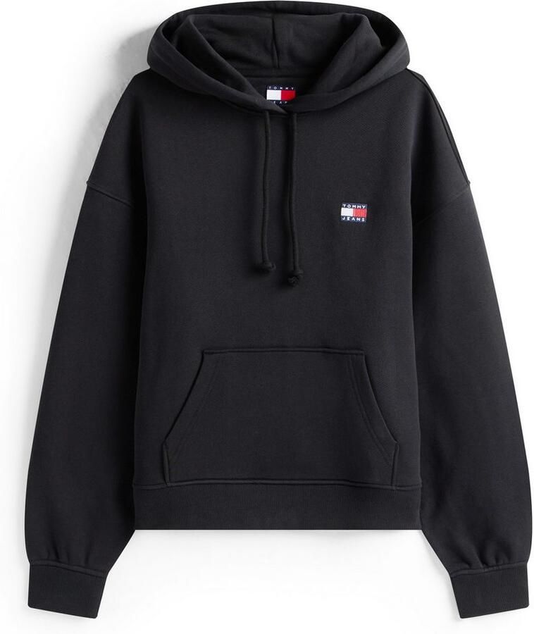 Tommy Jeans Curve Hoodie TJW BXY BADGE HOODIE EXT in grote maten capuchon badge
