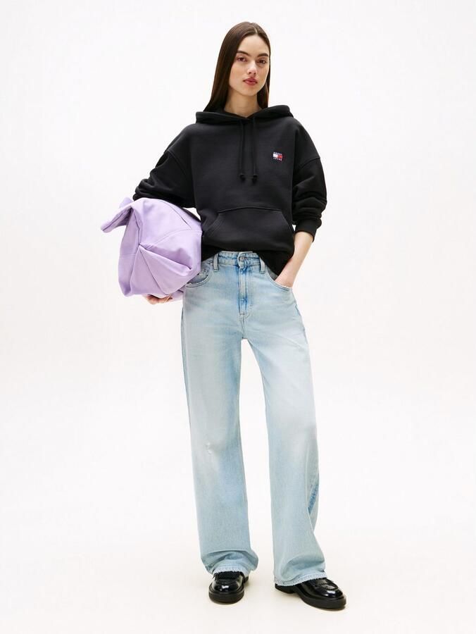 Tommy Jeans Curve Hoodie TJW BXY BADGE HOODIE EXT in grote maten capuchon badge - Foto 11