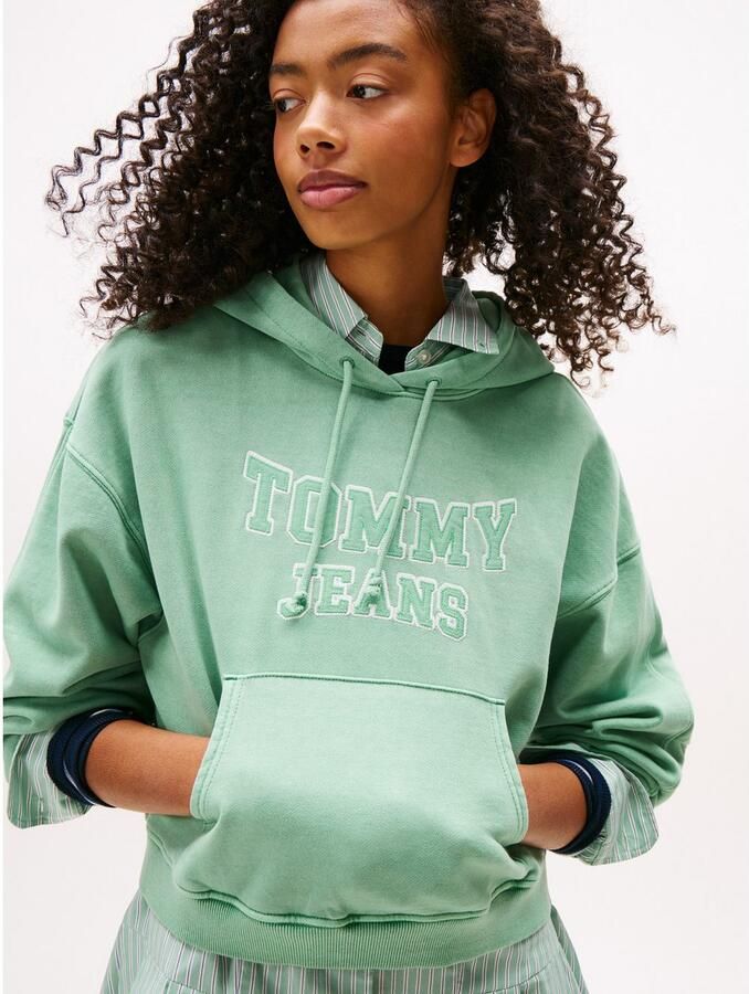 TOMMY JEANS Hoodie TJW BXY CRP VARSITY HOODIE