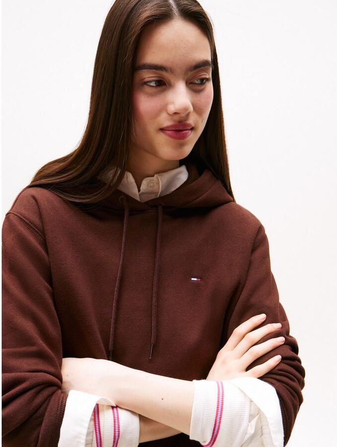 Tommy Jeans Regular fit hoodie van katoenmix