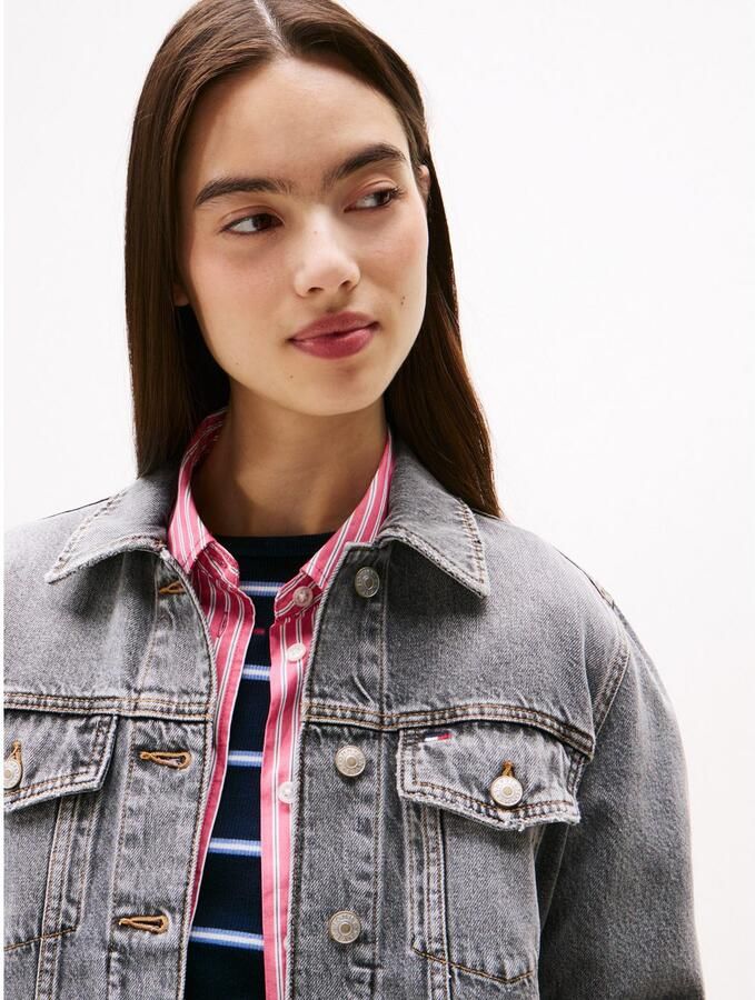 Tommy Jeans Regular fit jeansjack van puur katoen - Foto 2