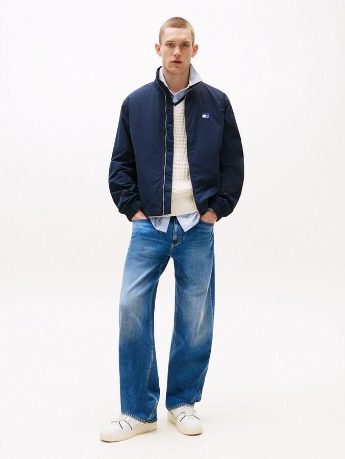 TOMMY JEANS Jack in collegestijl TJM ESSENTIAL JACKET EXT Vrijetijdsjas overgangsjas katoenen twill jas - Foto 2