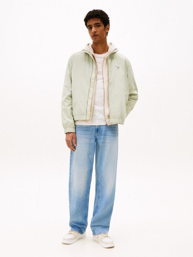 TOMMY JEANS Jack in collegestijl TJM ESSENTIAL JACKET EXT Vrijetijdsjas overgangsjas katoenen twill jas - Foto 2