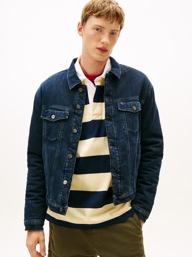 TOMMY JEANS jack RYAN RGLR TEDDY TRCKR EXT Vrijetijdsjas overgangsjas - Foto 6