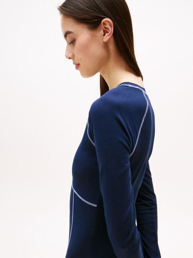 TOMMY JEANS Jerseyjurk TJW BODYCON LINEAR MINI DRESS