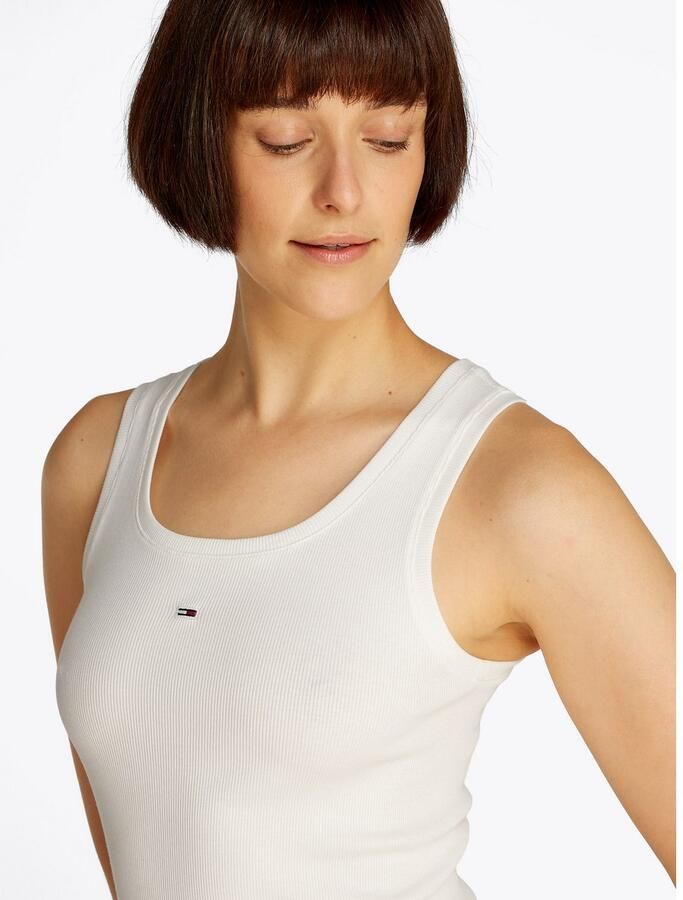 TOMMY JEANS Jerseyjurk TJW ESSENTIAL RIB BODYCON EXT