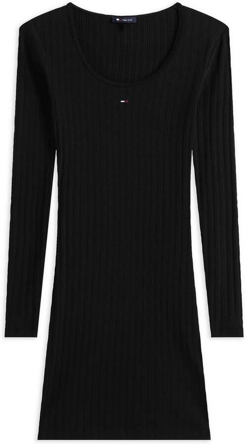 TOMMY JEANS Jerseyjurk TJW IRREGULAR RIB MINI DRESS - Foto 4