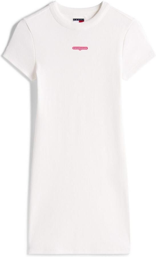 TOMMY JEANS Jerseyjurk TJW SCRIPT MINI RIB DRESS EXT - Foto 3